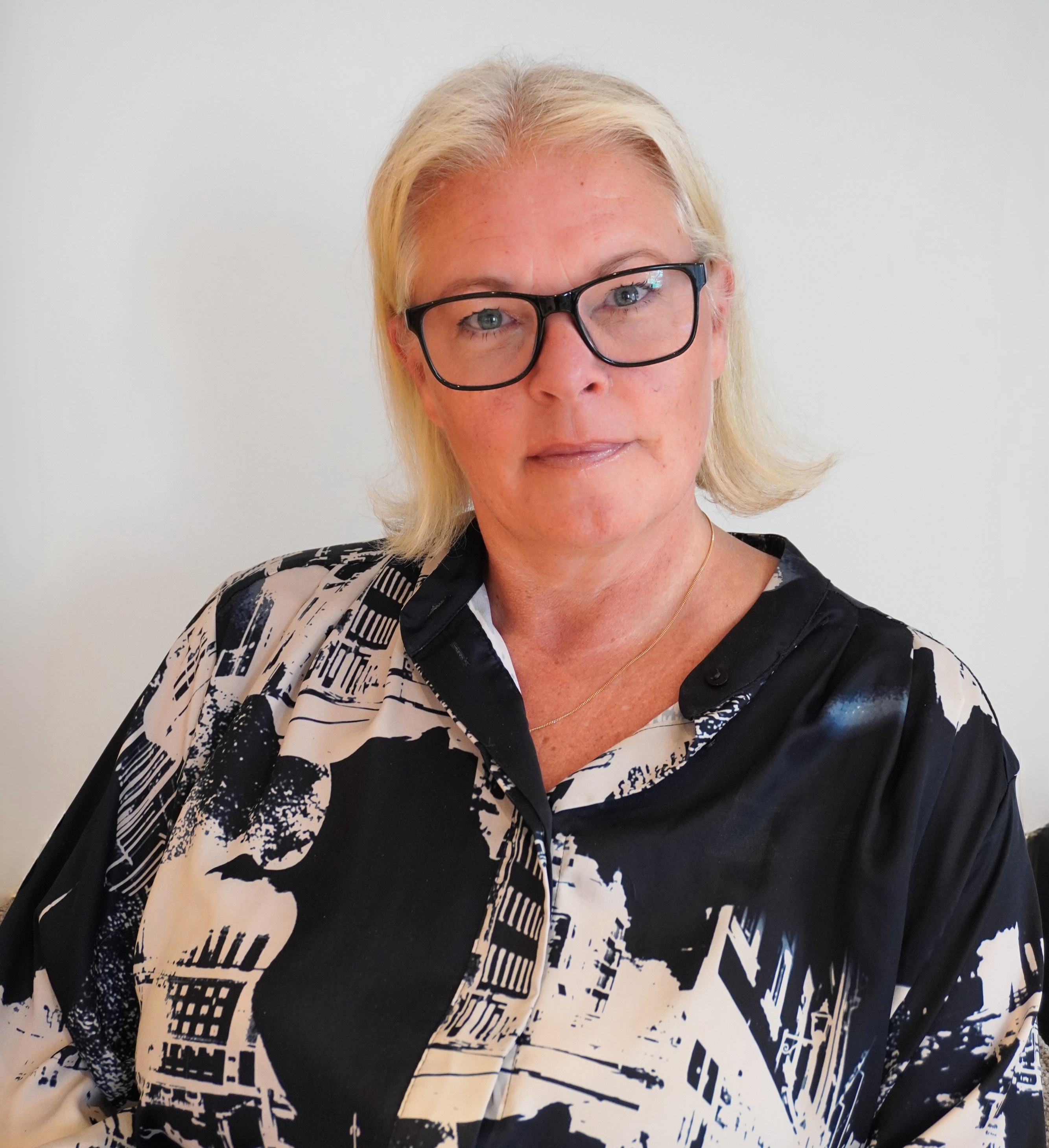 Porträtt på Cilla Dahlstedt Myrgård